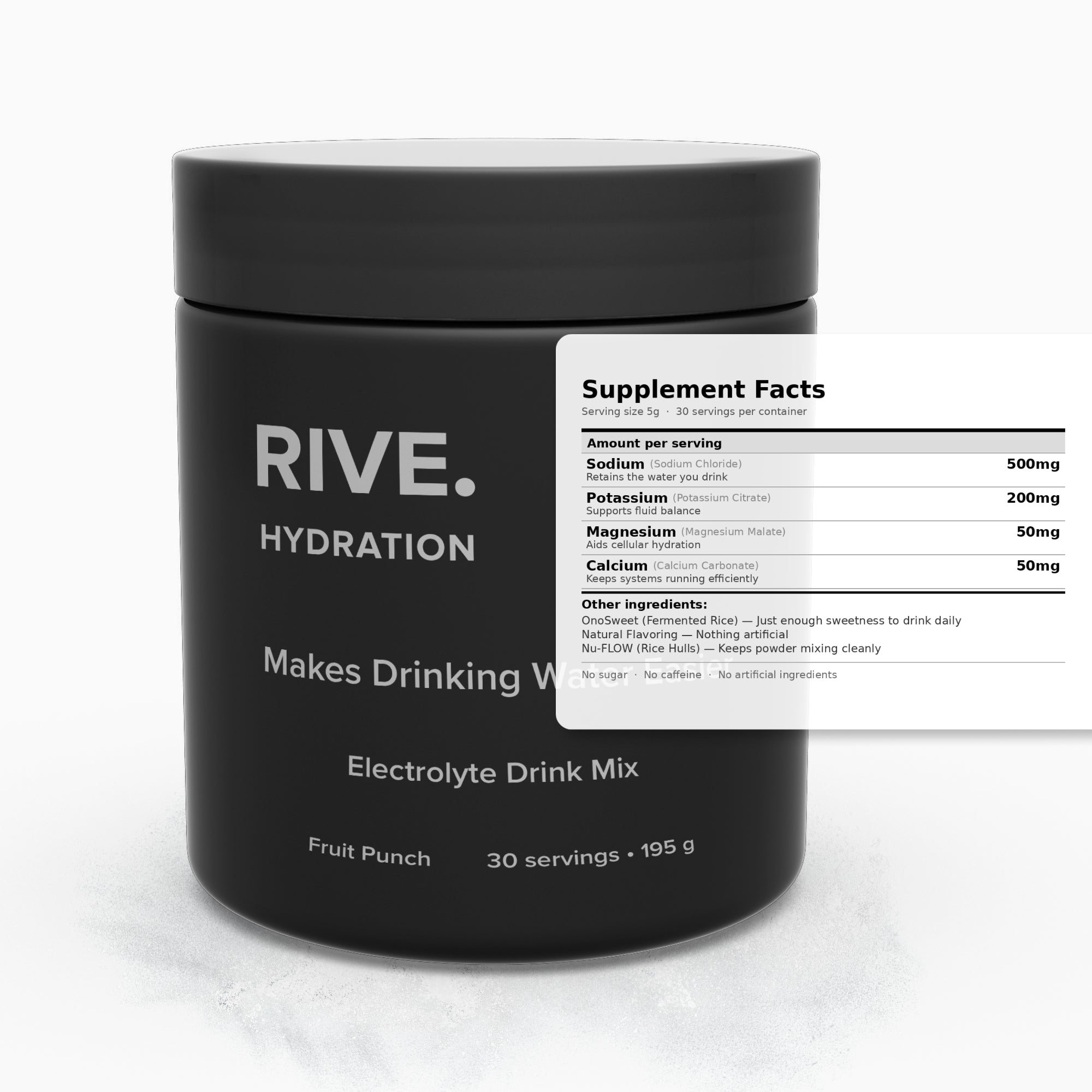 RIVE Supplement Facts